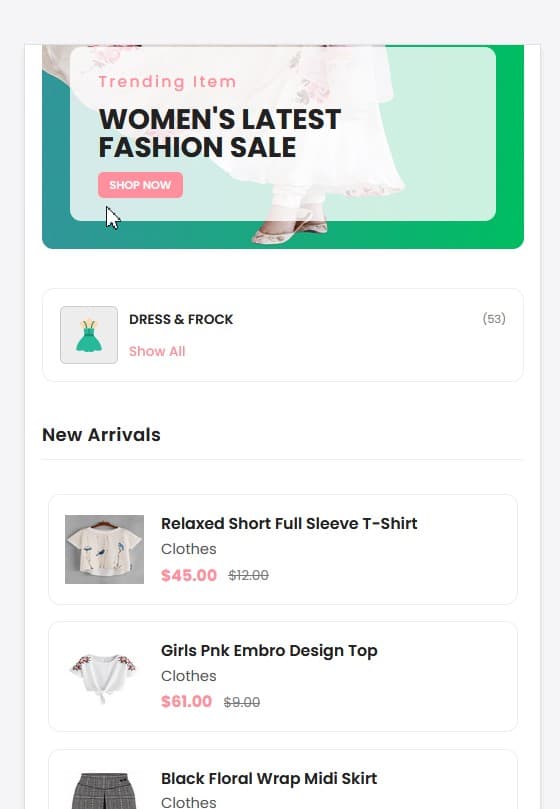 E-Commerce Website